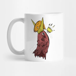 King Caught Fish Animal Bright Tattoo Character Mug